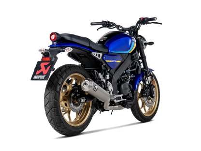 AKRAPOVIC S-Y125R13-HBFGT Yamaha XSR 125 / XSR 125 Legacy (2025+) Exhaust System "Racing Line" (titanium) – Accessories in the 2WheelsHero Motorcycle Aftermarket Accessories and Parts Online Shop