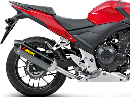 AKRAPOVIC S-H5SO2-HRC Honda CB400 / 500F / X / CBR500R (2015+) Slip-On Exhaust (carbon) – Accessories in the 2WheelsHero Motorcycle Aftermarket Accessories and Parts Online Shop
