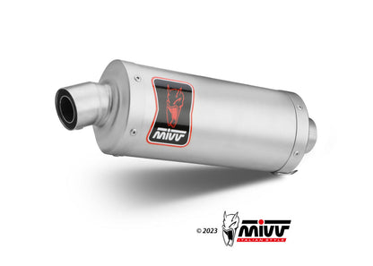 MIVV B.043 BMW F 900 GS (2024+) Slip-on Exhaust "Dakar" (stainless steel; approved) – Accessories in the 2WheelsHero Motorcycle Aftermarket Accessories and Parts Online Shop
