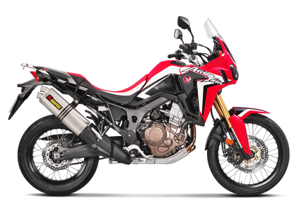 AKRAPOVIC S-H10SO16-WT Honda CRF1000L Africa Twin / Adventure Sports (2019+) Slip-on Exhaust (titanium) – Accessories in the 2WheelsHero Motorcycle Aftermarket Accessories and Parts Online Shop