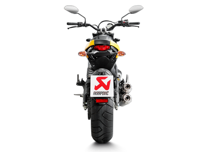 AKRAPOVIC S-D8SO4-CUBTBL-1 Ducati Monster / Scrambler (2020+) Slip-on Exhaust (titanium) – Accessories in the 2WheelsHero Motorcycle Aftermarket Accessories and Parts Online Shop