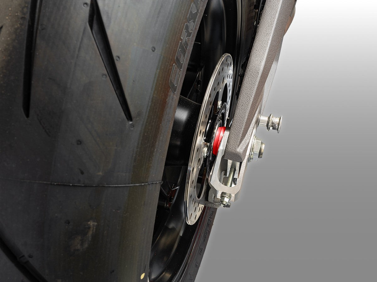 DBK DUCABIKE DCR02 Ducati Streetfighter / Panigale V4 (2025+) Rear Wheel Centering Spacers Kit – Accessories in the Motoraider Motorcycle Aftermarket Accessories and Parts Online Shop