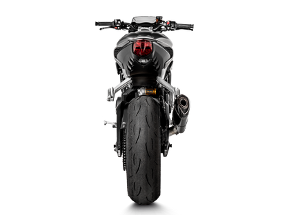 AKRAPOVIC S-T7SO2-APC Triumph Street Triple 765 S / R / RS (2019+) Slip-On Exhaust (carbon) – Accessories in the 2WheelsHero Motorcycle Aftermarket Accessories and Parts Online Shop