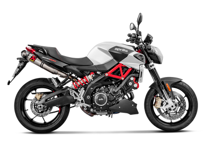 AKRAPOVIC S-A9SO1-HDT-1 Aprilia Shiver 900 (2020+) Slip-on Exhaust (titanium) – Accessories in the 2WheelsHero Motorcycle Aftermarket Accessories and Parts Online Shop