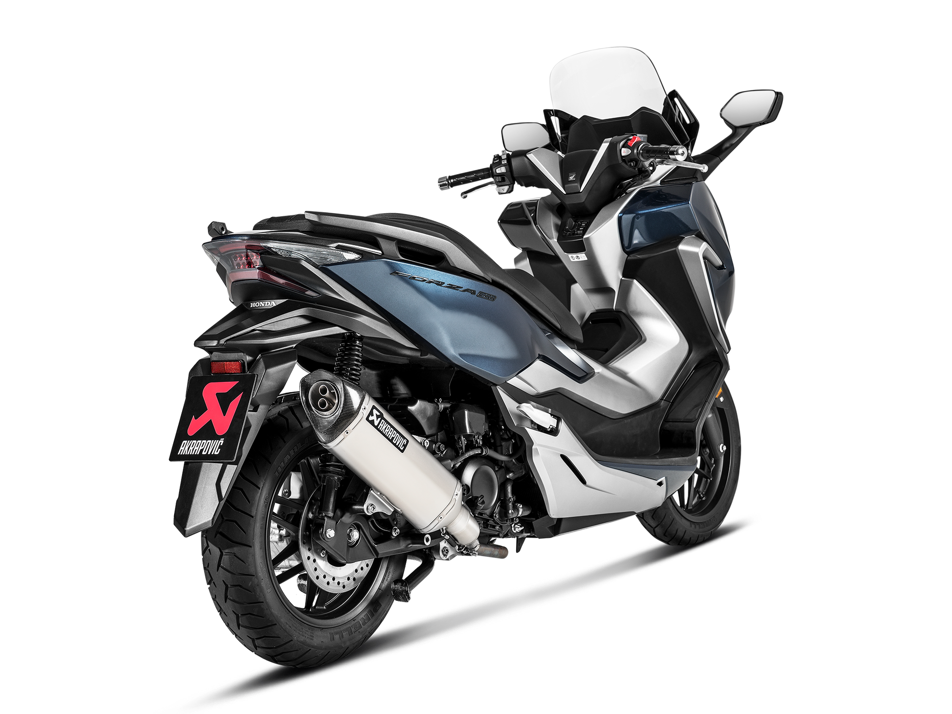 AKRAPOVIC S-H3SO5-HRSS Honda NSS250 / NSS300 Forza (2020+) Slip-on Exhaust SS – Accessories in the 2WheelsHero Motorcycle Aftermarket Accessories and Parts Online Shop