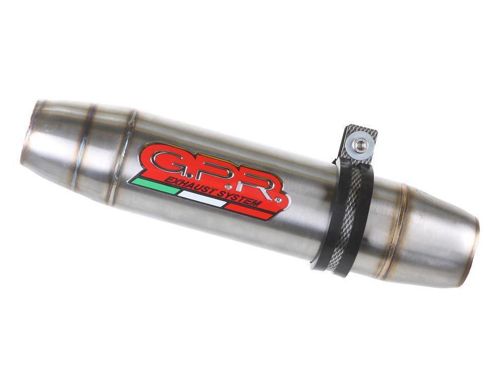 GPR Ducati Hypermotard 821 Slip-on Exhaust "Deeptone Inox" – Accessories in the 2WheelsHero Motorcycle Aftermarket Accessories and Parts Online Shop