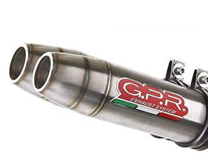 GPR Ducati Hypermotard 1100 Dual Slip-on Exhaust "Deeptone Inox" (EU homologated) – Accessories in the 2WheelsHero Motorcycle Aftermarket Accessories and Parts Online Shop
