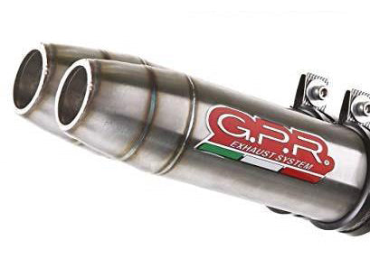GPR Ducati Monster 1100 Evo Dual Slip-on Exhaust "Deeptone Inox" (EU homologated) – Accessories in the 2WheelsHero Motorcycle Aftermarket Accessories and Parts Online Shop