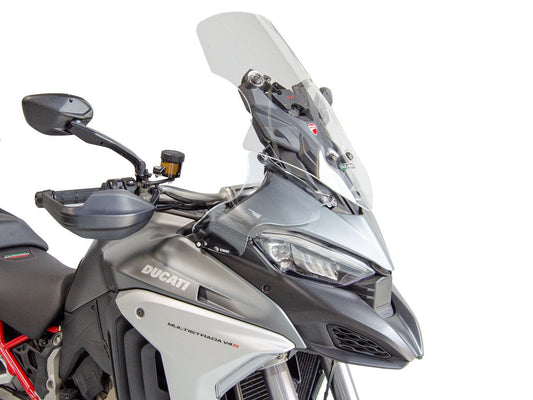 DEF01 - DBK Ducati Multistrada V4 (2021+) Side Wind Deflectors (Pair) – Accessories in the Motoraider Motorcycle Aftermarket Accessories and Parts Online Shop
