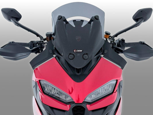 DBK DUCABIKE DEF05 Ducati Multistrada V2 / V2S (2025+) Side Wind Deflectors Kit (sports) – Accessories in the Motoraider Motorcycle Aftermarket Accessories and Parts Online Shop