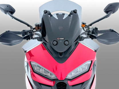 DBK DUCABIKE DEF05 Ducati Multistrada V2 / V2S (2025+) Side Wind Deflectors Kit (sports) – Accessories in the Motoraider Motorcycle Aftermarket Accessories and Parts Online Shop