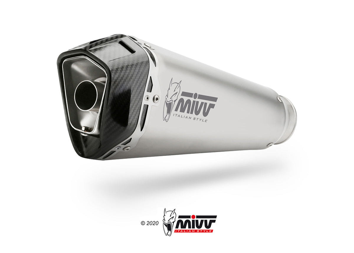 MIVV D.033 Ducati Multistrada 1200 (15/17) Slip-on Exhaust "Delta Race" (stainless steel; not approved) – Accessories in the 2WheelsHero Motorcycle Aftermarket Accessories and Parts Online Shop
