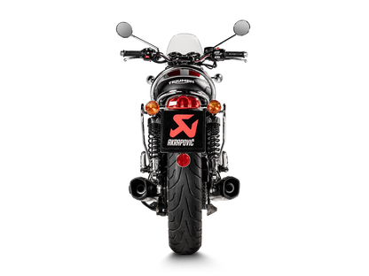 AKRAPOVIC S-T12SO4-HCQT Triumph Bonneville T120 (2020+) Slip-On Exhaust (titanium) – Accessories in the 2WheelsHero Motorcycle Aftermarket Accessories and Parts Online Shop
