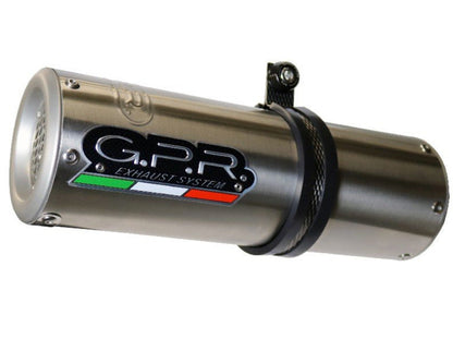 GPR BMW F800R (15/16) Slip-on Exhaust "M3 Inox" – Accessories in the 2WheelsHero Motorcycle Aftermarket Accessories and Parts Online Shop