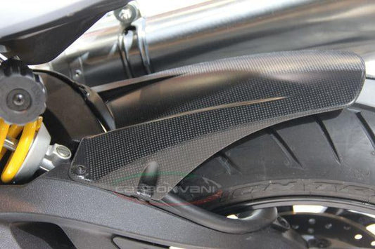 CARBONVANI Ducati Multistrada 1200 Carbon Rear Mudguard – Accessories in the 2WheelsHero Motorcycle Aftermarket Accessories and Parts Online Shop