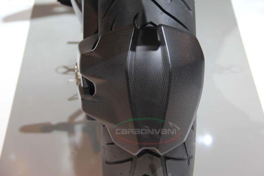 CARBONVANI Ducati Multistrada 1200 Carbon Rear Splash Mudguard – Accessories in the 2WheelsHero Motorcycle Aftermarket Accessories and Parts Online Shop
