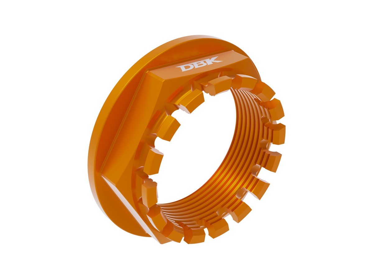 DBK DUCABIKE DPC03 KTM 1290 / 1390 Super Duke (2016+) Sprocket Carrier Nut – Accessories in the Motoraider Motorcycle Aftermarket Accessories and Parts Online Shop