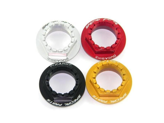 DPR01 - DUCABIKE Ducati Rear Wheel Nut – Accessories in the Motoraider Motorcycle Aftermarket Accessories and Parts Online Shop