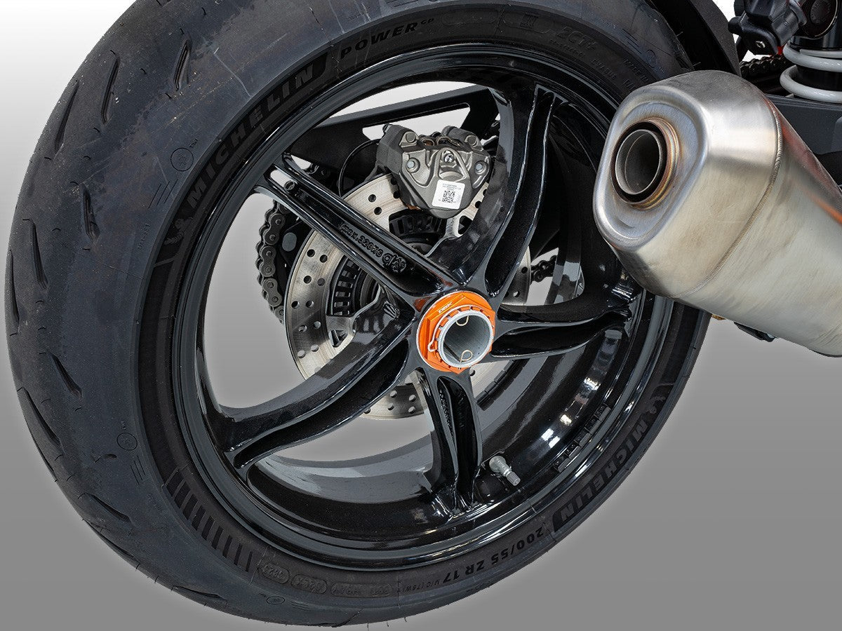 DBK DUCABIKE DPR06 KTM 1290 / 1390 Super Duke (2016+) Rear Wheel Nut – Accessories in the Motoraider Motorcycle Aftermarket Accessories and Parts Online Shop