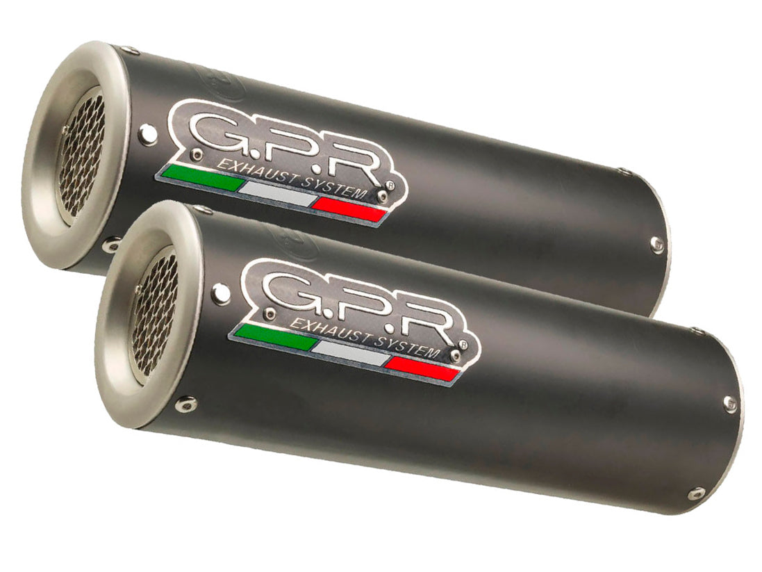 GPR Suzuki GSX-R1000 (07/08) Dual Slip-on Exhaust "M3 Black Titanium" (EU homologated) – Accessories in the 2WheelsHero Motorcycle Aftermarket Accessories and Parts Online Shop