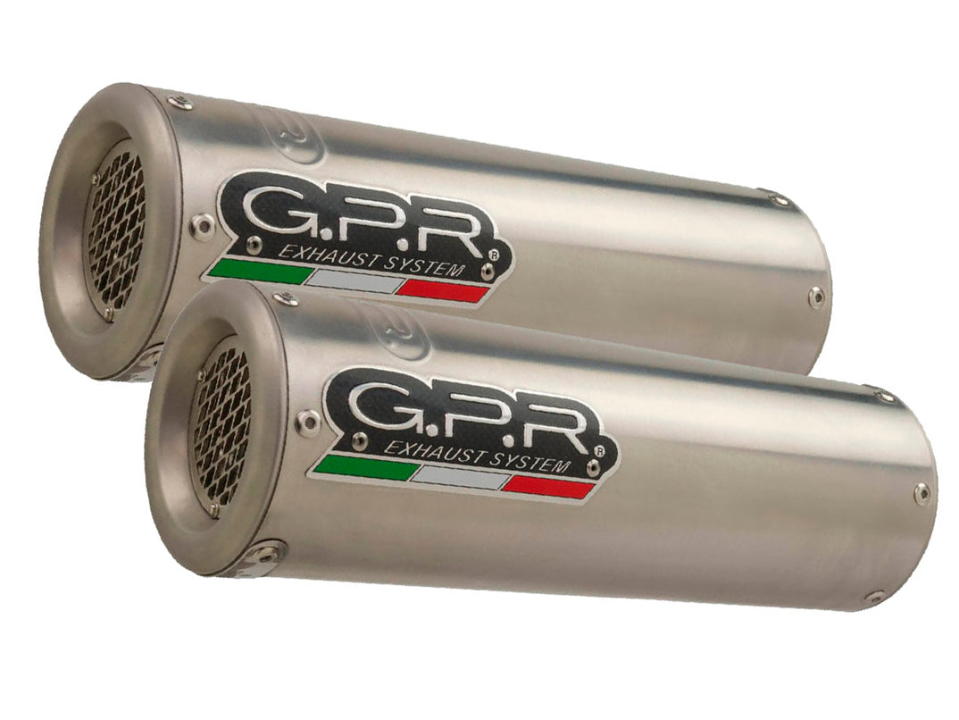 GPR Triumph Speed Triple 1050 (05/10) 3 to 2 Slip-on Exhaust "M3 Inox" (EU homologated) – Accessories in the 2WheelsHero Motorcycle Aftermarket Accessories and Parts Online Shop