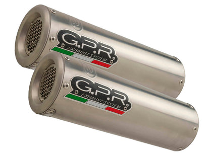 GPR Yamaha YZF-R1 (07/08) Dual Slip-on Exhaust "M3 Titanium Natural" (EU homologated) – Accessories in the 2WheelsHero Motorcycle Aftermarket Accessories and Parts Online Shop