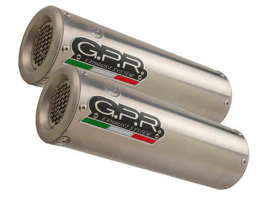 GPR Yamaha MT-03 (06/12) Dual Slip-on Exhaust "M3 Titanium Natural" (EU homologated) – Accessories in the 2WheelsHero Motorcycle Aftermarket Accessories and Parts Online Shop