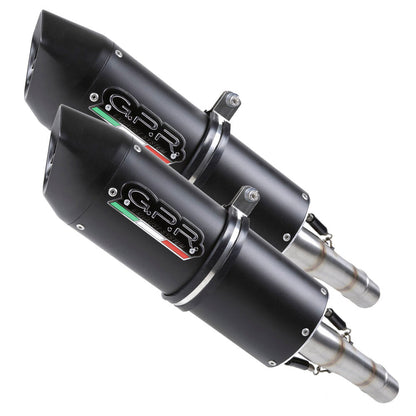 GPR Triumph Speed Triple 1050 (05/10) 3 to 2 Slip-on Exhaust "Furore Nero" (EU homologated) – Accessories in the 2WheelsHero Motorcycle Aftermarket Accessories and Parts Online Shop