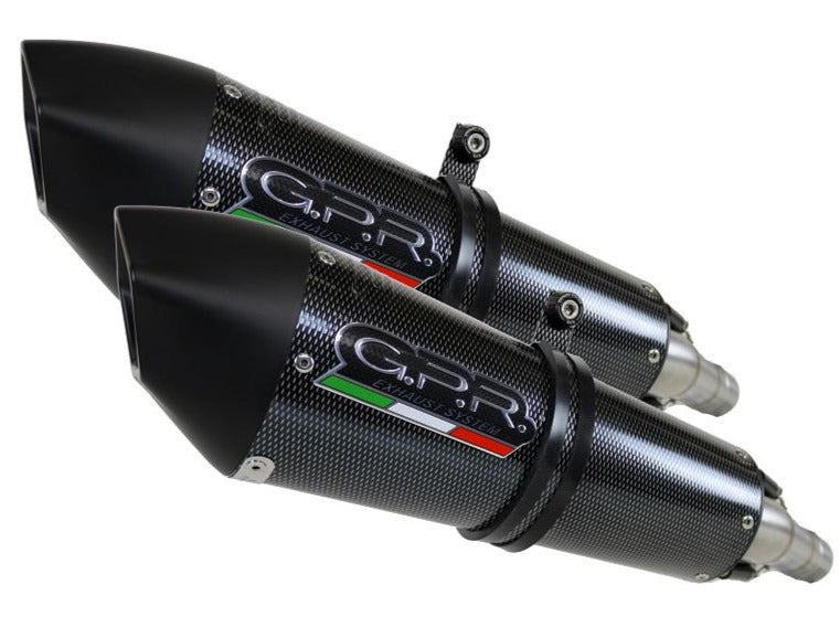 GPR Kawasaki Z1000SX (11/16) Dual Slip-on Exhaust "GPE Anniversary Poppy" (EU homologated) – Accessories in the 2WheelsHero Motorcycle Aftermarket Accessories and Parts Online Shop
