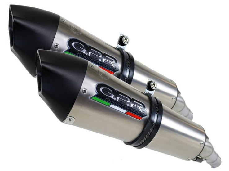 GPR Yamaha XT660Z Ténéré Dual Slip-on Exhaust "GPE Anniversary Titanium" (EU homologated) – Accessories in the 2WheelsHero Motorcycle Aftermarket Accessories and Parts Online Shop