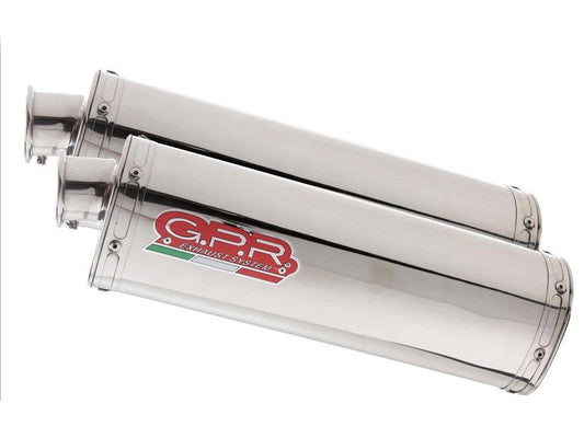 GPR Kawasaki ZX-14R (06/07) Dual Slip-on Exhaust "Trioval" (EU homologated) – Accessories in the 2WheelsHero Motorcycle Aftermarket Accessories and Parts Online Shop