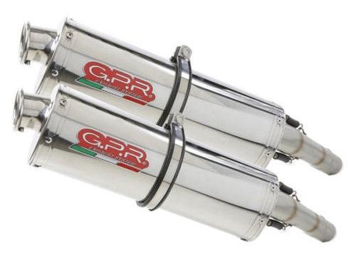 GPR Suzuki GSX1300R Hayabusa (01/07) Dual Slip-on Exhaust "Trioval" (EU homologated) – Accessories in the 2WheelsHero Motorcycle Aftermarket Accessories and Parts Online Shop