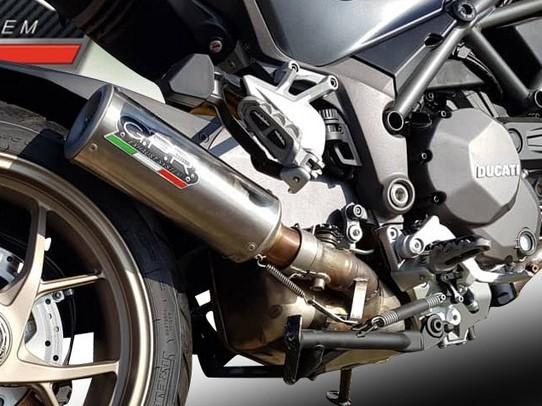 GPR Ducati Multistrada 1260 Slip-on Exhaust "M3 Titanium Natural" – Accessories in the 2WheelsHero Motorcycle Aftermarket Accessories and Parts Online Shop