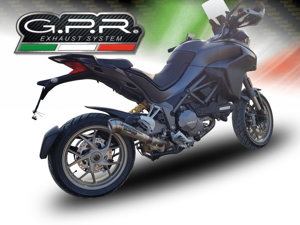 GPR Ducati Multistrada 1260 Slip-on Exhaust "Powercone Evo" – Accessories in the 2WheelsHero Motorcycle Aftermarket Accessories and Parts Online Shop