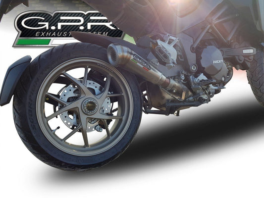 GPR Ducati Multistrada 1260 Slip-on Exhaust "Powercone Evo" – Accessories in the 2WheelsHero Motorcycle Aftermarket Accessories and Parts Online Shop