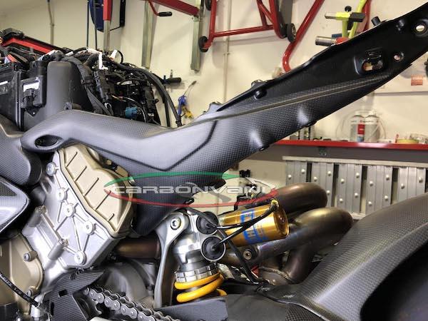 CARBONVANI Ducati Panigale V4 (2018+) Complete Carbon Rear Frame Covers – Accessories in the 2WheelsHero Motorcycle Aftermarket Accessories and Parts Online Shop