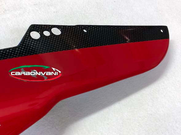 CARBONVANI Ducati Panigale V2 / V2 Bayliss (20/22) Carbon Headlight Fairing (street version; Red) – Accessories in the 2WheelsHero Motorcycle Aftermarket Accessories and Parts Online Shop