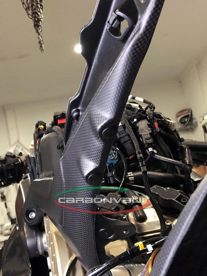 CARBONVANI Ducati Panigale V4 (2018+) Complete Carbon Rear Frame Covers – Accessories in the 2WheelsHero Motorcycle Aftermarket Accessories and Parts Online Shop