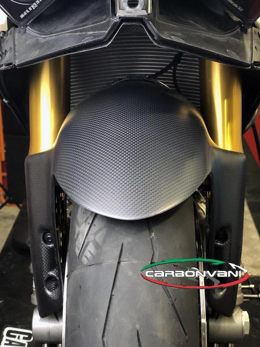 CARBONVANI Ducati Panigale V4R (19/21) Carbon Front Fender – Accessories in the 2WheelsHero Motorcycle Aftermarket Accessories and Parts Online Shop