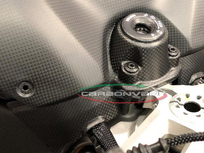 CARBONVANI Ducati Panigale V4R (19/21) Carbon Key / Ignition Switch Cover – Accessories in the 2WheelsHero Motorcycle Aftermarket Accessories and Parts Online Shop