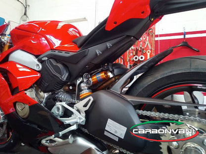 CARBONVANI Ducati Panigale V4 (2018+) Carbon Under Seat Tank Cover – Accessories in the 2WheelsHero Motorcycle Aftermarket Accessories and Parts Online Shop