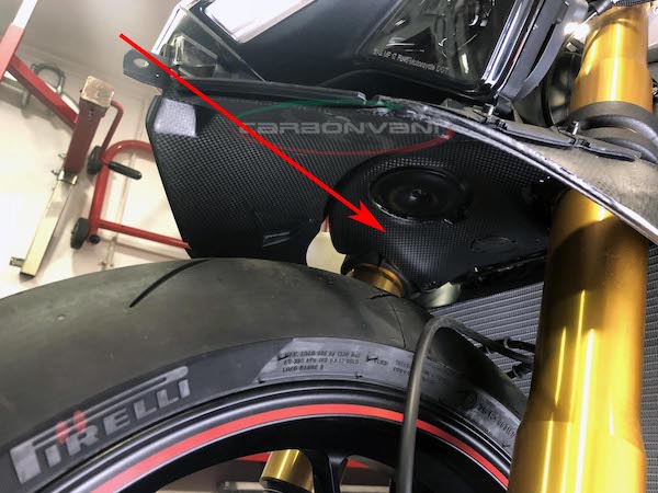 CARBONVANI Ducati Panigale V4 / V4S (20/21) Carbon Headlight Fairing (bottom; A) – Accessories in the 2WheelsHero Motorcycle Aftermarket Accessories and Parts Online Shop