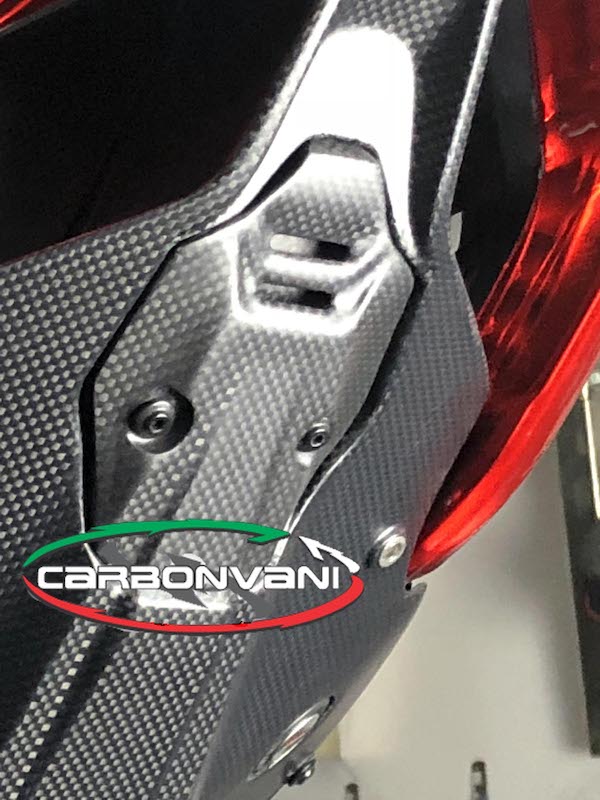 CARBONVANI Ducati Panigale V4 (2018+) Carbon License Plate Holder Cap – Accessories in the 2WheelsHero Motorcycle Aftermarket Accessories and Parts Online Shop