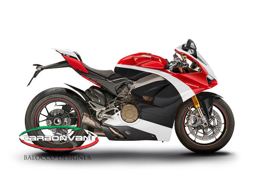 CARBONVANI Ducati Panigale V4 / V4S (18/19) Full Carbon Fairing Set (Ducati Corse version; 8 pcs) – Accessories in the 2WheelsHero Motorcycle Aftermarket Accessories and Parts Online Shop