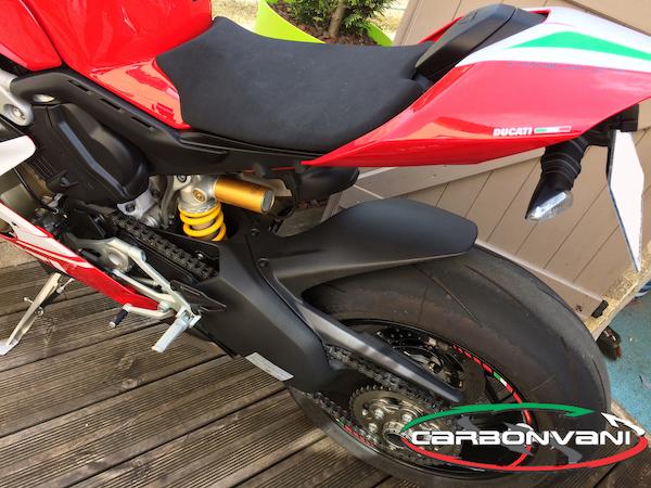 CARBONVANI Ducati Panigale V4R (19/21) Carbon Rear Hugger – Accessories in the 2WheelsHero Motorcycle Aftermarket Accessories and Parts Online Shop