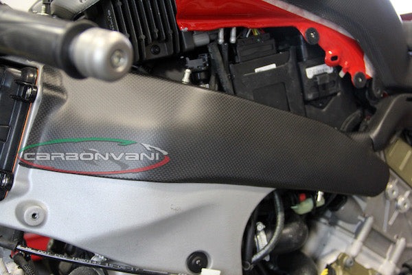 CARBONVANI Ducati Panigale V4 / V4S (18/19) Carbon Fuel Tank Frame Covers – Accessories in the 2WheelsHero Motorcycle Aftermarket Accessories and Parts Online Shop