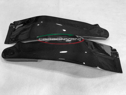 CARBONVANI Ducati Panigale V4 / V4S (18/19) Carbon Fuel Tank Frame Covers – Accessories in the 2WheelsHero Motorcycle Aftermarket Accessories and Parts Online Shop