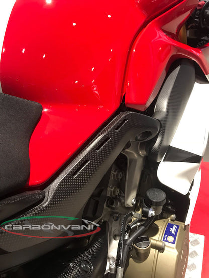 CARBONVANI Ducati Panigale V4 / V4S (20/21) Carbon Underseat Cover (right side) – Accessories in the 2WheelsHero Motorcycle Aftermarket Accessories and Parts Online Shop