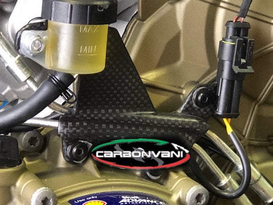 CARBONVANI Ducati Panigale V4 / V4R / V4S (18/21) Carbon Rear Oil Tank Holder – Accessories in the 2WheelsHero Motorcycle Aftermarket Accessories and Parts Online Shop