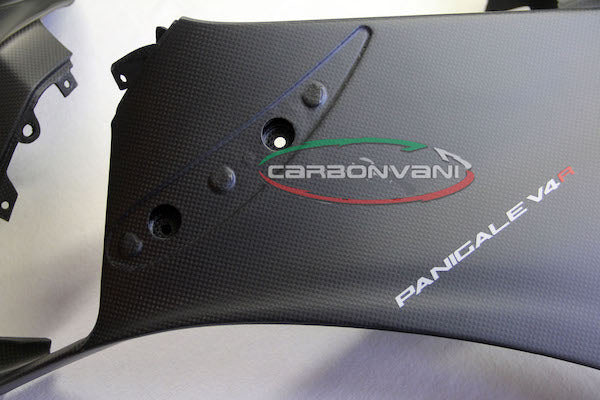 CARBONVANI Ducati Panigale V4R (19/21) Carbon Side Fairing Panel (left) – Accessories in the 2WheelsHero Motorcycle Aftermarket Accessories and Parts Online Shop